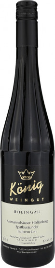 2021 Assmannshäuser Höllenberg Spätburgunder halbtrocken - Weingut Klaus u. Ursula König GbR