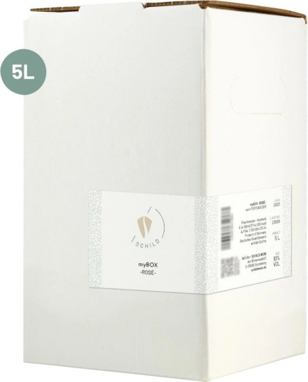 2024 myBOX -ROSÉ- (Bag-in-Box BiB) feinherb 5,0 L - SCHILD.WEIN