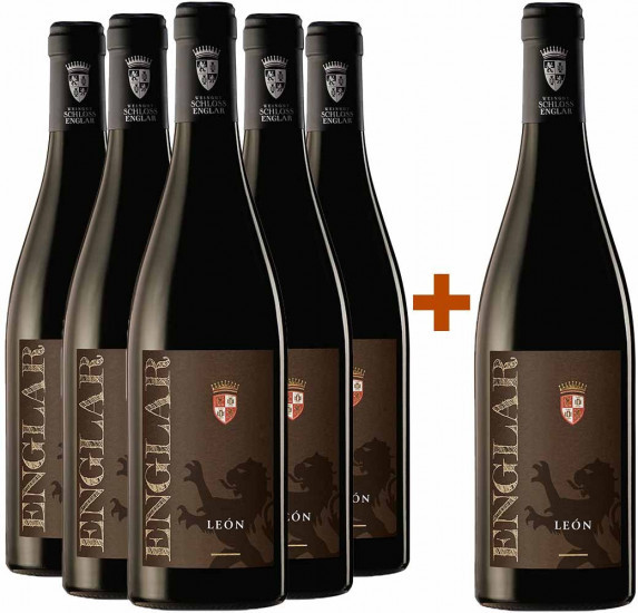 5+1 Paket Vernatsch León Alto Adige DOC - Schloss Englar