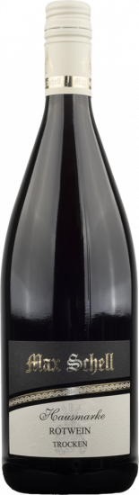 Rotwein Hausmarke trocken 1,0 L - Weingut Max Schell
