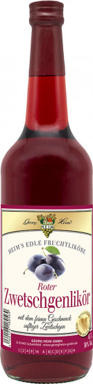 Roter Zwetschgenlikör 0,7 L - Weinkellerei Georg Heim GmbH