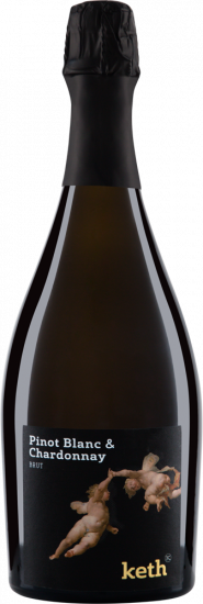 Weißburgunder Chardonnay Sekt brut Bio - Weingut Keth