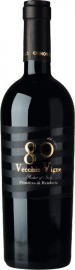 2022 80 Vecchie Vigne Old Vines Primitivo di Manduria DOC trocken - Cignomoro
