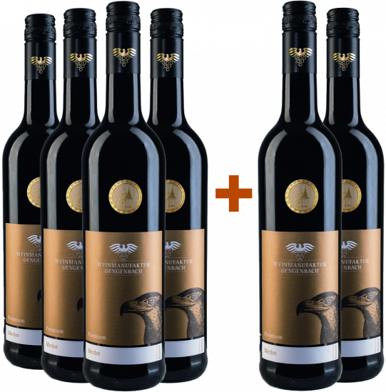 4+2 Premium Merlot Paket - Weinmanufaktur Gengenbach