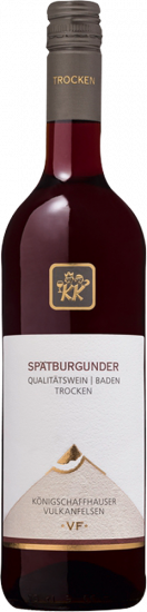 2022 Königschaffhauser Vulkanfelsen Spätburgunder Dt. QW *VF* trocken - Winzergenossenschaft Königschaffhausen-Kiechlinsbergen