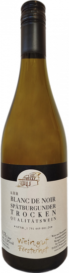2021 Spätburgunder Blanc de Noir trocken - Weingut Försterhof