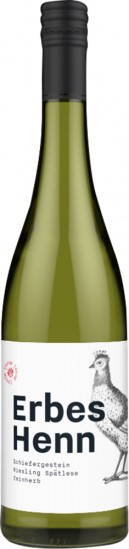 2018 Schiefergestein Riesling Spätlese feinherb - Weingut Erbes-Henn