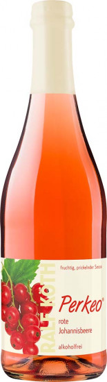 Perkeo rote Johannisbeere - Secco ALKOHOLFREI - Wein & Secco Köth