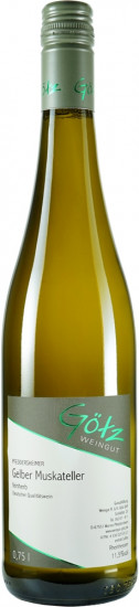2022 Gelber Muskateller lieblich - Weingut Götz