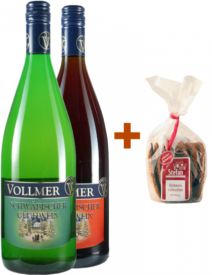 Glühweinpaket mit Glühweinlebkuchen - Weingut Roland Vollmer
