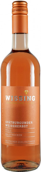 2024 Spätburgunder Weißherbst halbtrocken - Privatkellerei Wissing