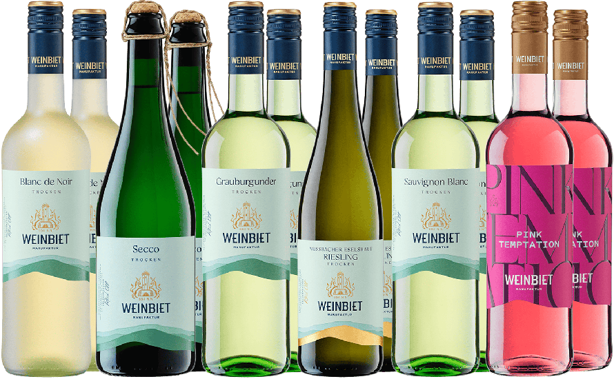 Großes Sommer-Probierpaket trocken - Weinbiet Manufaktur