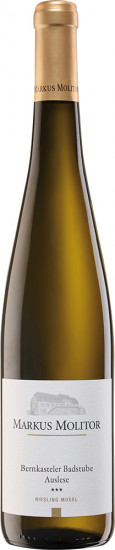 2017 Bernkasteler Badstube Riesling Auslese*** goldene Kapsel edelsüß 0,375 L - Weingut Markus Molitor