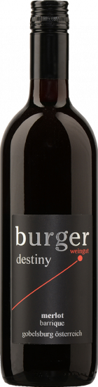 2017 Destiny Merlot Barrique trocken - Weingut & Rebschule Burger