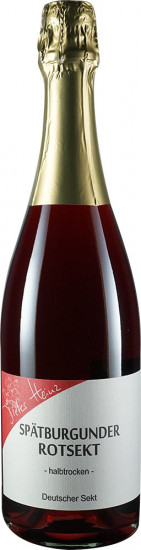 Sekt Spätburgunder Rotsekt halbtrocken - Weingut Dieter Heinz