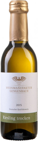 2016 Riesling trocken 0,25 L - Weinmanufaktur Gengenbach