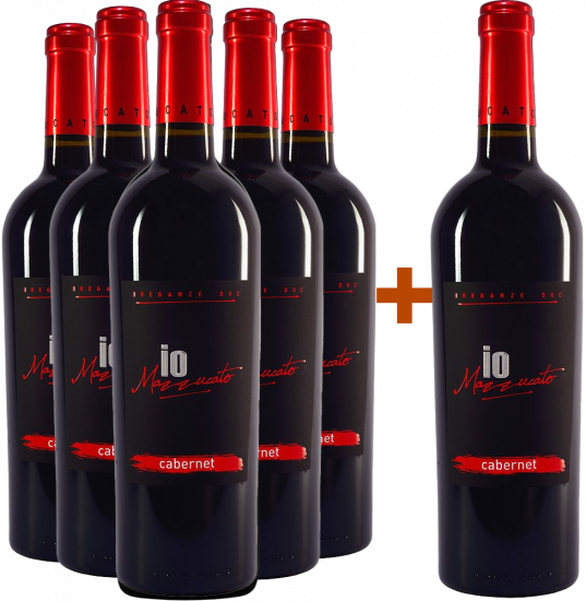 5+1 Paket Cabernet Sauvignon Breganze DOC - Io Mazzucato
