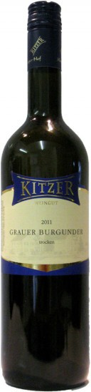 2011 Wöllsteiner Äffchen Grauer Burgunder (Pinot Grigio) Spätlese Trocken - Weingut Kitzer