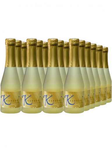KÖ SECCO Piccolo Perlwein trocken 0,2L (24 Flaschen) - Winzergenossenschaft Königschaffhausen-Kiechlinsbergen