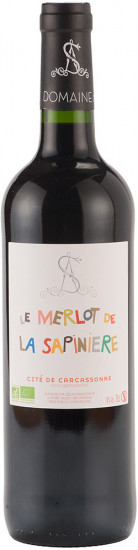 2022 Merlot Cité de Carcassonne IGP trocken Bio - Domaine de la Sapinière
