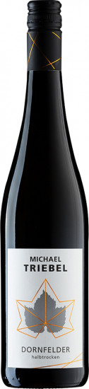 2021 Dornfelder halbtrocken - Weingut Michael Triebel