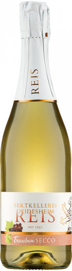 Trauben-Secco Traubensaft mit zugesetzter Kohlensäure alkoholfrei - Sektkellerei Deidesheim