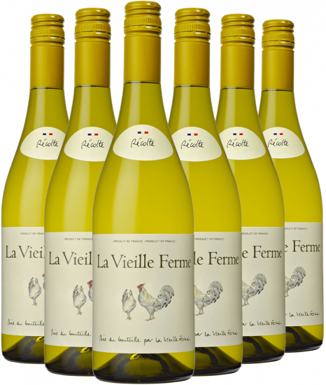 6er Paket La Vieille Ferme Blanc - Famille Perrin