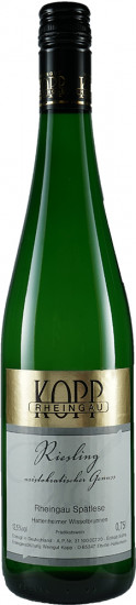 2019 Hattenheimer Wisselbrunnen Riesling Spätlese trocken - Weingut Kopp