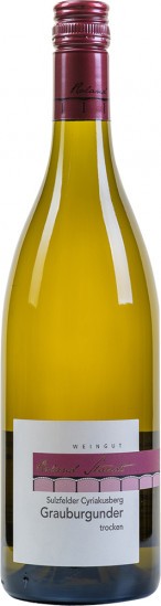 2019 Sulzfelder Cyriakusberg Grauburgunder trocken Lagenwein - Weingut Roland Staudt