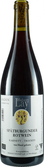 2023 Blauer Spätburgunder Gutswein trocken Bio - BIO Weingut Lay