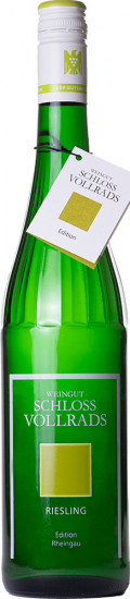 2024 Weingut Schloss Vollrads Riesling EDITION Qualitätswein VDP.GUTSWEIN feinherb Bio - Schloss Vollrads