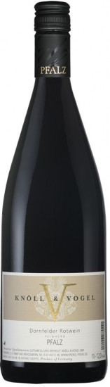2023 Dornfelder Rotwein feinherb 1,0 L - Weingut Knöll & Vogel