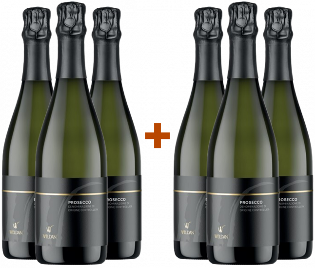 3+3 Paket Weldan Prosecco DOC - Mister Bio Wine
