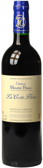 trocken Bordeaux Blanc Bleue Moutte La Coste Supérieur 2021 AOP
