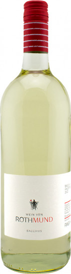 2023 Bacchus halbtrocken 1,0 L - Wein von Rothmund