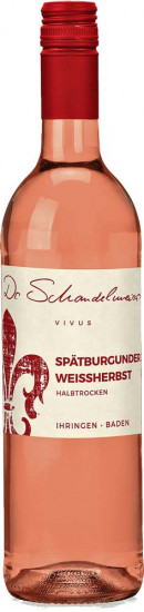 2014 Spätburgunder Weißherbst halbtrocken - Weingut Dr. Schandelmeier