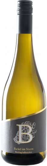 Fackel im Sturm Riesling halbtrocken - Weingut Burg