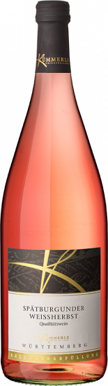 2023 Spätburgunder Weißherbst Donauriesling halbtrocken Bio 1,0 L - Privatkellerei Kümmerle