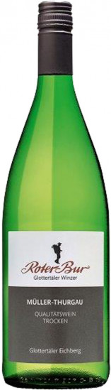 2024 Müller-Thurgau trocken 1,0 L - Roter Bur Glottertäler Winzer