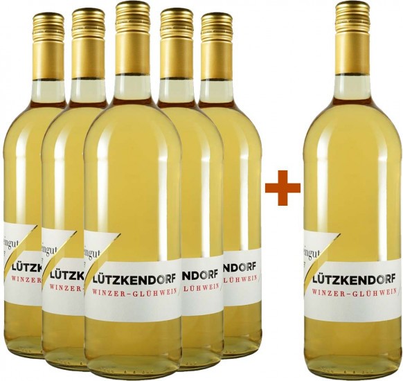 5+1 Paket Winzerglühwein weiß 1,0L - Weingut Lützkendorf