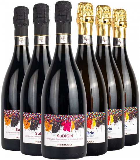 Pezzuoli Lambrusco Kennenlern-Paket Bio - Pezzuoli