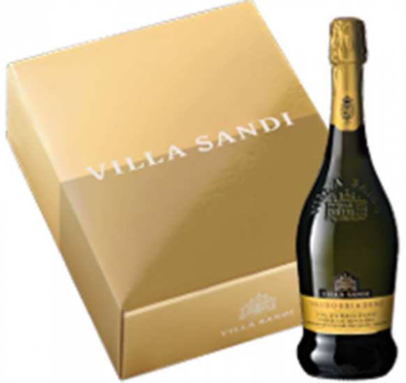 Valdobbiadene Prosecco Superiore DOCG + Cofanetto extra trocken - Villa Sandi