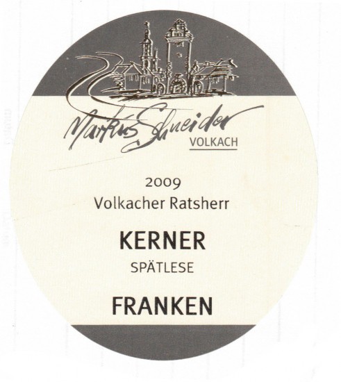 2009 Kerner Spätlese Trocken - Weingut Markus Schneider