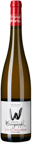 2022 Pinot Gris W Lieu-dit Mittelbourg Alsace AOP trocken - Domaine Weinzaepfel