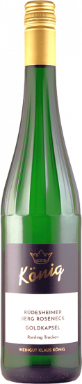 2024 Rüdesheimer Berg Roseneck Goldkapsel trocken - Weingut Klaus u. Ursula König GbR