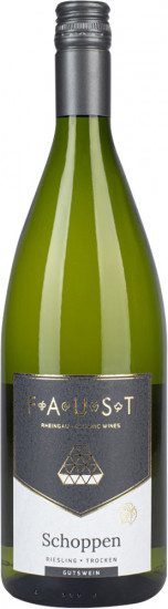 2023 Faust Schoppen Riesling trocken Bio 1,0 L - Weingut Faust