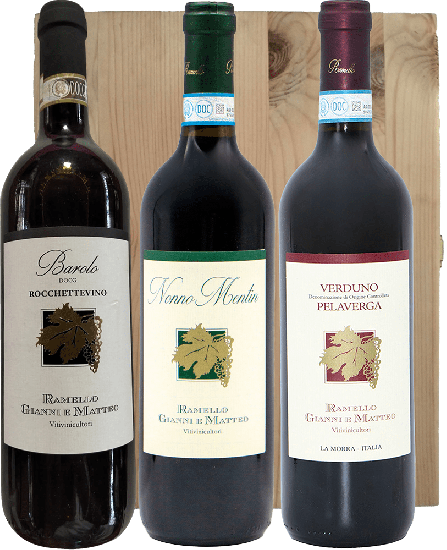 Box Promozionale + Scatola in Legno - Ramello Gianni & Matteo