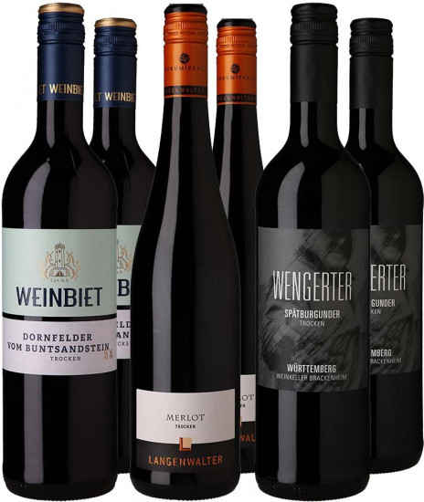 Rotwein Letzte Flaschen-Paket 