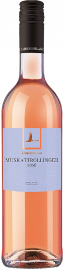 2024 Muskattrollinger Rosé halbtrocken - Lembergerland Kellerei Rosswag