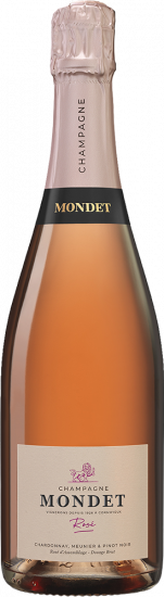 Champagne Rosé brut - Champagne Mondet